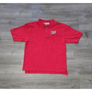 VTG NASCAR Polo Sterling Marlin XL Chase Authentics Coors Light Waffle Knit